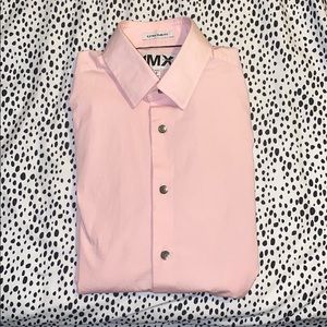 Express 1MX light pink dress shirt